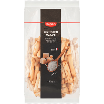 Paolo Grissini Wave Parmigiano Reggiano en Zout 150 g