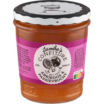 Jumbo's Confiture Abrikoos & Passievrucht 330 g