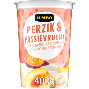Jumbo Soja Perzik & Passievrucht Plantaardig 400 g