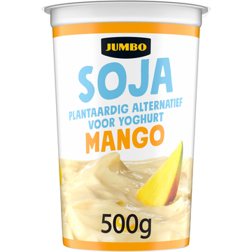 Jumbo Soja Plantaardig Alternatief voor Yoghurt Mango 500 g