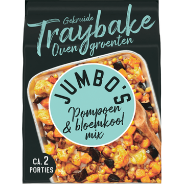 Jumbo's Traybake Pompoen & Bloemkool Mix 450 g