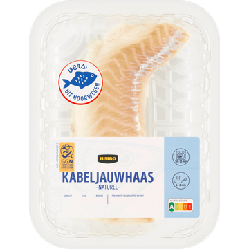 Jumbo Kabeljauwhaas Naturel ca. 130 g