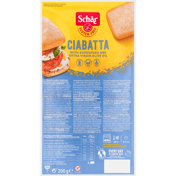 Schär Ciabatta Glutenvrij 200 g