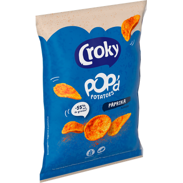 Croky Pop'd Potatoes Paprika Flavour 85 g