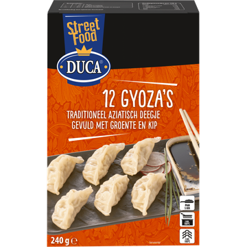 Duca Street Food Gyoza's 12 Stuks 240 g