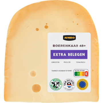 Jumbo Boerenkaas 48+ Extra Belegen Stuk ca. 419 g