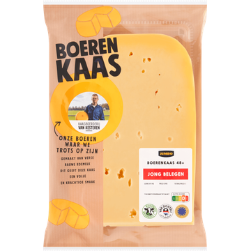 Jumbo Boerenkaas 48+ Jong Belegen ca. 200 g