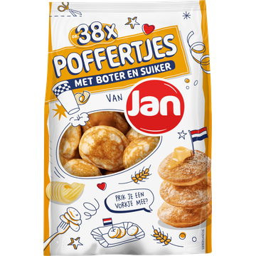 Jan Poffertjes met Boter en Suiker 335 g