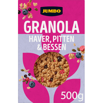Jumbo Granola Haver, Pitten & Bessen 500 g 