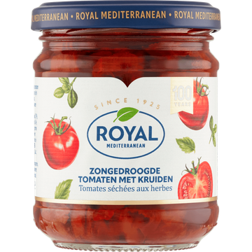 Royal Mediterranean Zongedroogde Tomaten met Kruiden 210 g