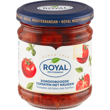 Royal Mediterranean Zongedroogde Tomaten met Kruiden 210 g