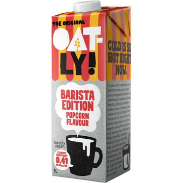Oatly! The Original Barista Edition Popcorn Flavour 1 L