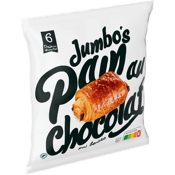 Jumbo's Vriesverse Chocoladebroodjes 6 Stuks 