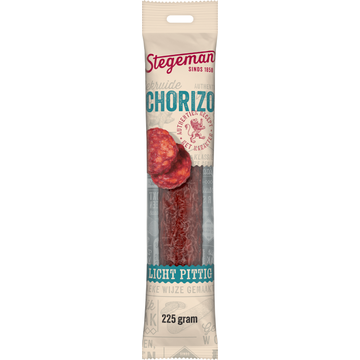 Stegeman Chorizo Licht Pittig 225 g