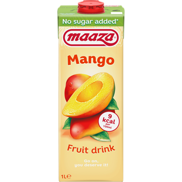 Maaza Mango No Sugar Added 1 L