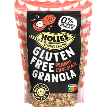 Holie's Gluten Free Granola Peanut Chocolate 330 g