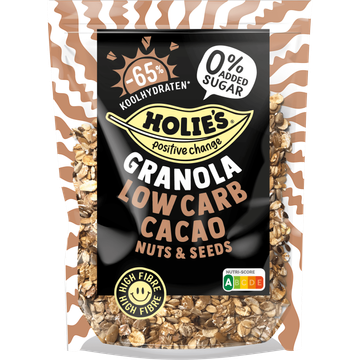 Holie's Granola Low Carb Cacao Nuts & Seeds 350 g