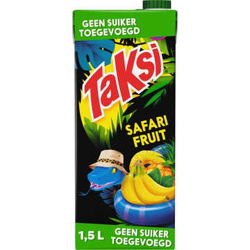 Taksi Safari Fruit Geen Suiker Toegevoegd 1,5 L