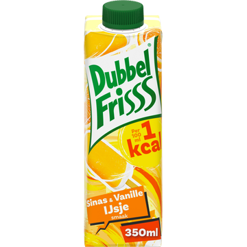 DubbelFrisss 1kcal SmaakMakers Sinas & Vanille Ijsje 0,35 L