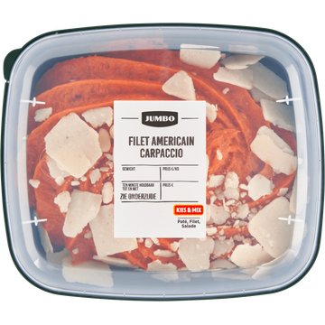 Jumbo Filet Americain Carpaccio 150 g