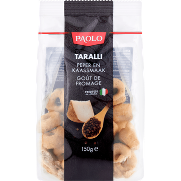Paolo Taralli Peper en Kaassmaak 150 g