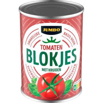 Jumbo Tomatenblokjes met Kruiden 400 g