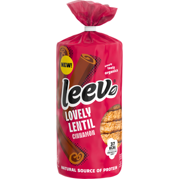 Leev Linzenwafels kaneel 130g