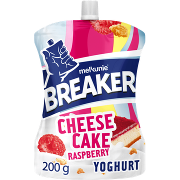 Melkunie Breaker Specials Cheesecake framboos Yoghurt 200 g