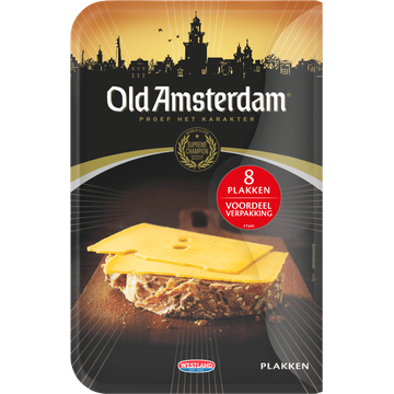 Old Amsterdam Kaas Voordeelverpakking 8 Plakken 200 g
