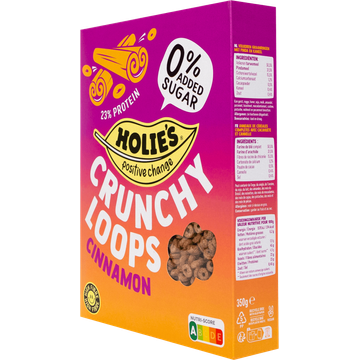 Holie's Crunchy Loops Cinnamon 350 g