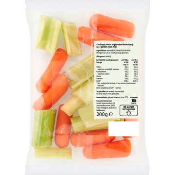 Jumbo Snack Wortel & Bleekselderij 200 g