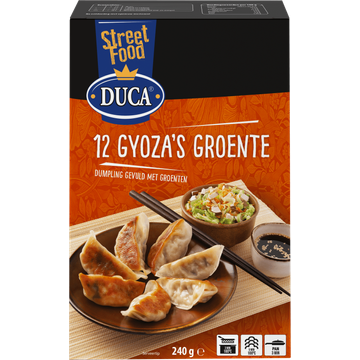 Duca Gyoza's Groente 12 Stuks 240 g