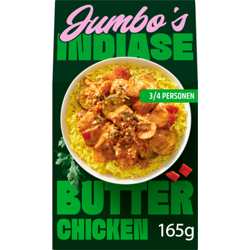 Jumbo's Indiase Butter Chicken 165 g