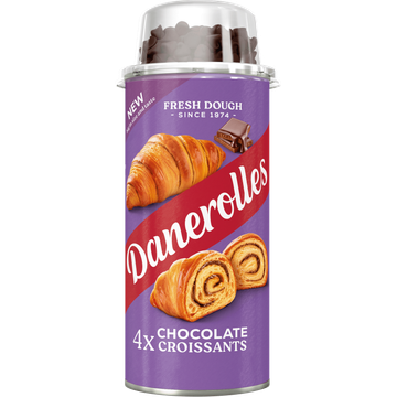 Danerolles Chocolate Croissants 4 Stuks 265 g