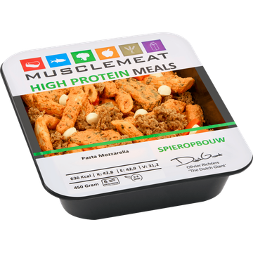 Muscle Meat High Protein Meals Pasta Mozzarella 450 g