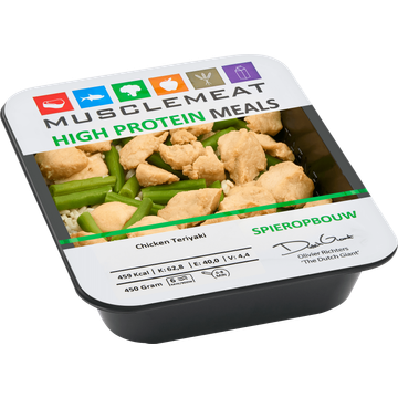 Muscle Meat High Protein Meals Chicken Teriyaki 450 g