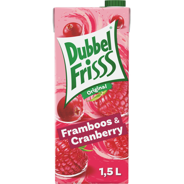 Dubbelfrisss Framboos-Cranberry 1,5 L
