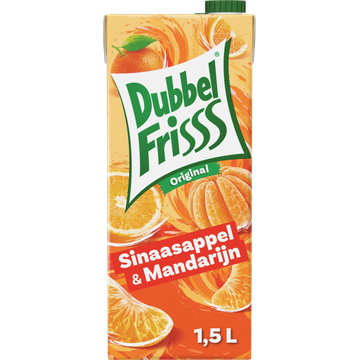 Dubbelfrisss Sinaasappel-Mandarijn 1,5 L