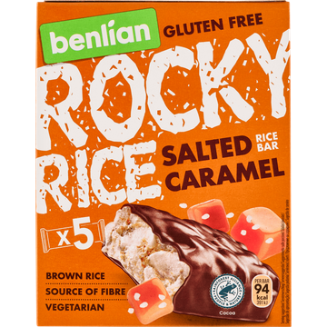 Rocky Rice Salted Caramel 5x18 g