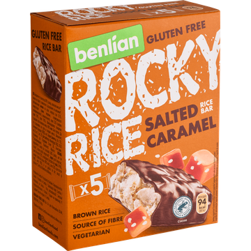 Rocky Rice Salted Caramel 5x18 g