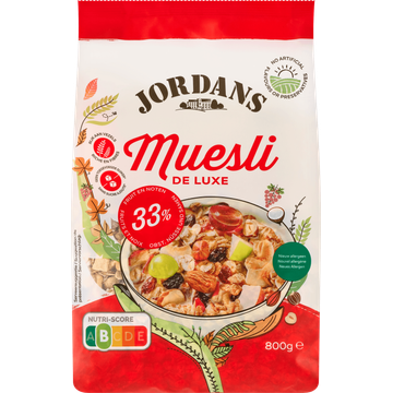 Jordans Muesli de Luxe 800 g