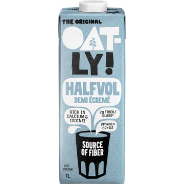 Oatly! The Original Halfvol Haver 1 L