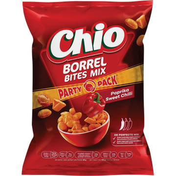 Chio Borrel Bites Mix Party Pack Paprika Sweet Chilli 420 g