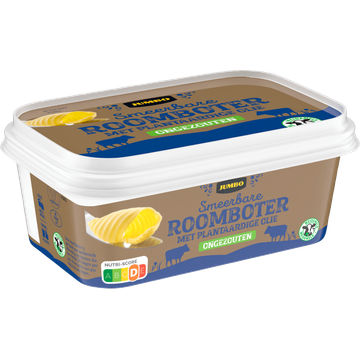 Jumbo Smeerbare Roomboter met Plantaardige Olie Ongezouten 250 g