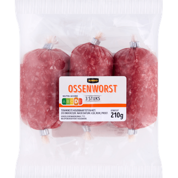 Jumbo Ossenworst 3 x 70 g
