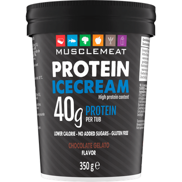 Muscle Meat Protein Icecream Chocolate Gelato Flavor 350 g