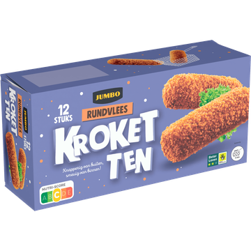 Jumbo Rundvleeskroketten 12 Stuks