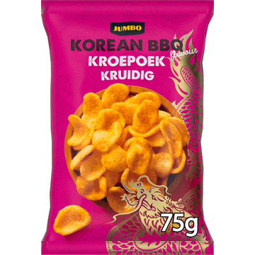 Jumbo Kroepoek Korean BBQ Smaak 75 g
