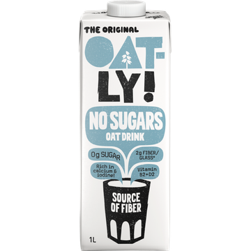 Oatly! The Original "No" Sugars Haver 1 L
