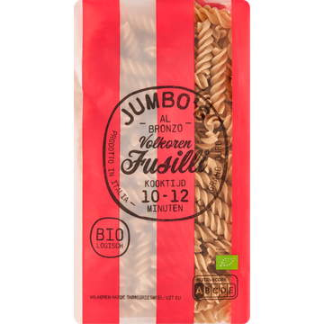 Jumbo's Biologisch Volkoren Fusilli 500 g